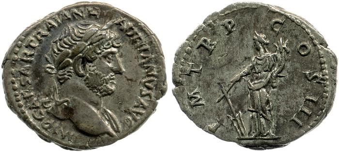 RIC II, Part 3 (second edition) Hadrian 392, реверс, bm