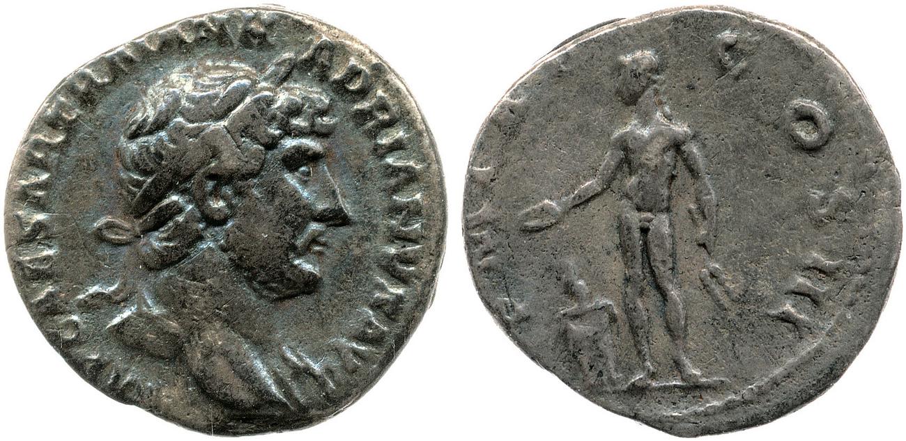RIC II, Part 3 (second edition) Hadrian 355, аверс, Британский музей