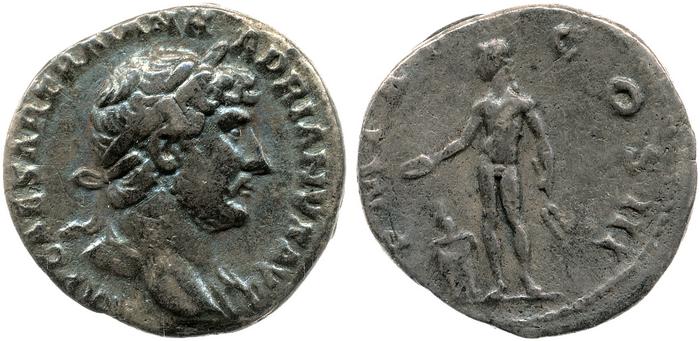 RIC II, Part 3 (second edition) Hadrian 355, реверс, Британский музей