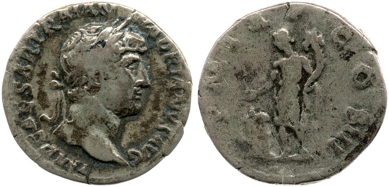 RIC II, Part 3 (second edition) Hadrian 532, аверс, bm