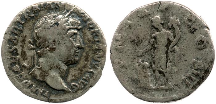 RIC II, Part 3 (second edition) Hadrian 532, реверс, bm