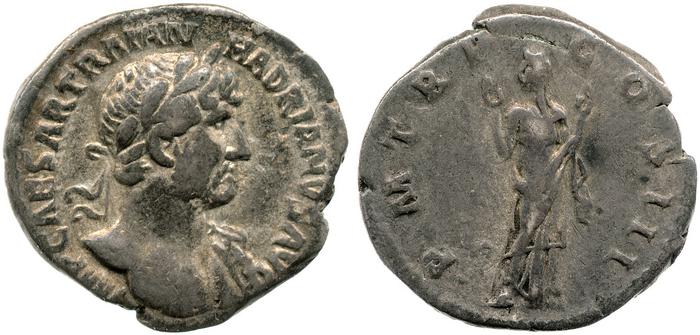 RIC II, Part 3 (second edition) Hadrian 229, реверс, bm
