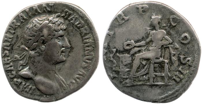 RIC II, Part 3 (second edition) Hadrian 231, реверс, bm