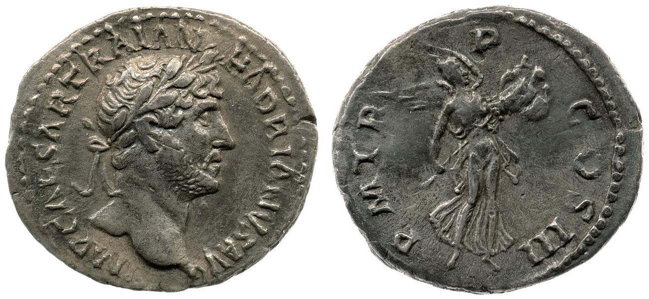 RIC II, Part 3 (second edition) Hadrian 396, аверс, bm