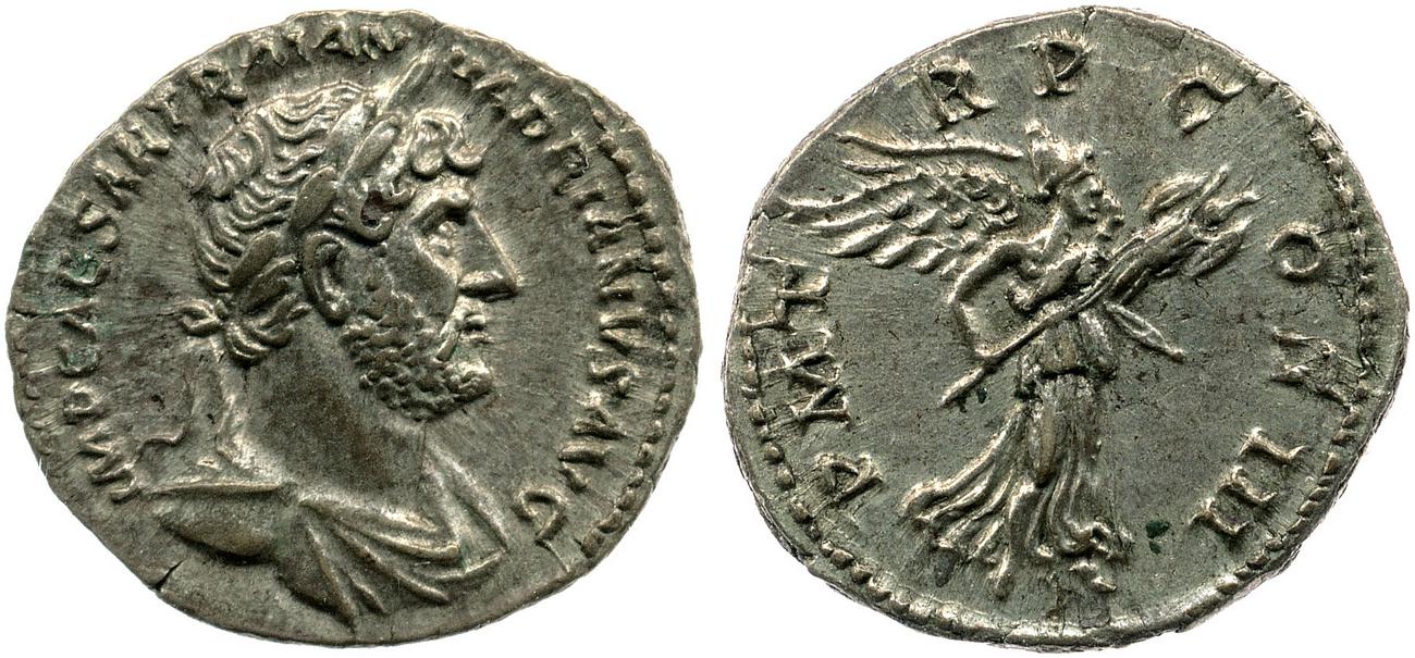 RIC II, Part 3 (second edition) Hadrian 400, аверс, Британский музей