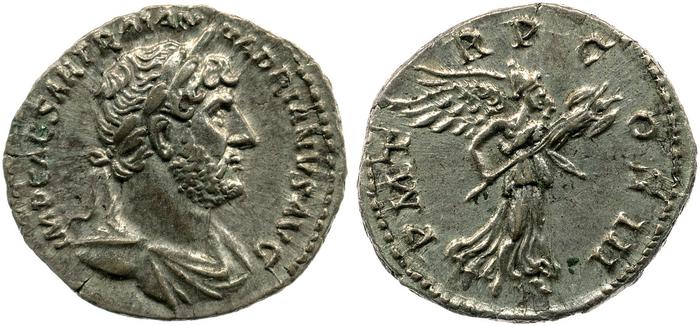 RIC II, Part 3 (second edition) Hadrian 400, реверс, Британский музей