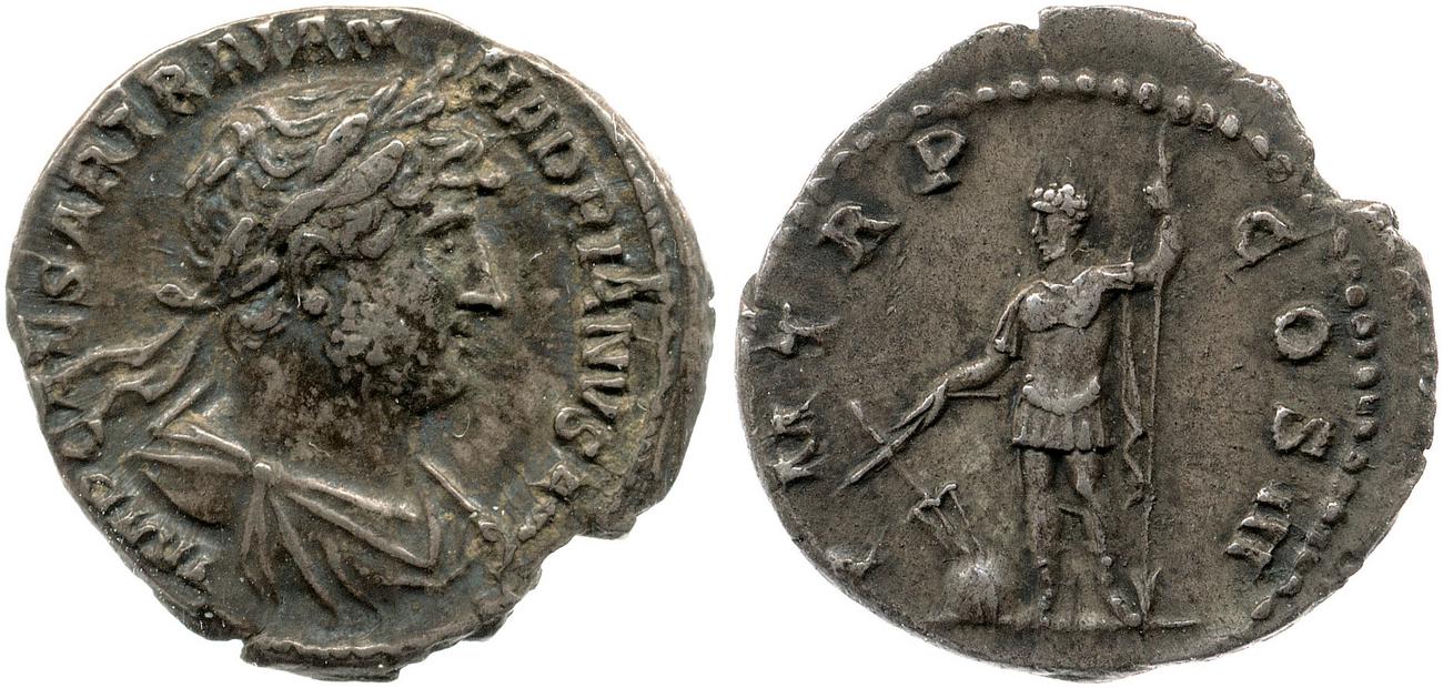 obverse RIC II, Part 3 (second edition) Hadrian 570