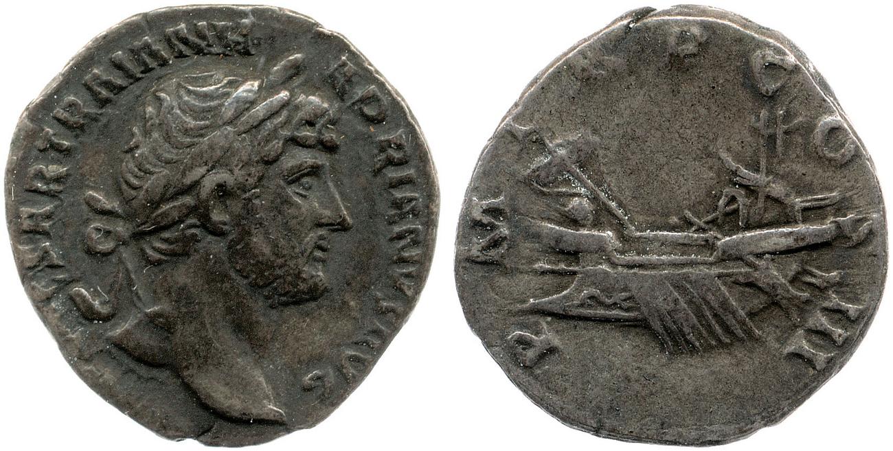 аверс RIC II, Part 3 (second edition) Hadrian 525
