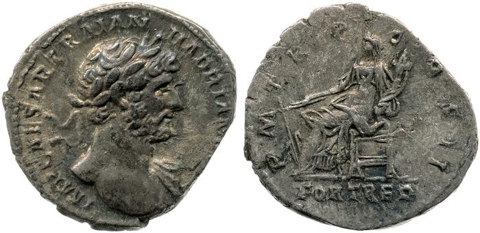 RIC II, Part 3 (second edition) Hadrian 114, реверс, Британский музей