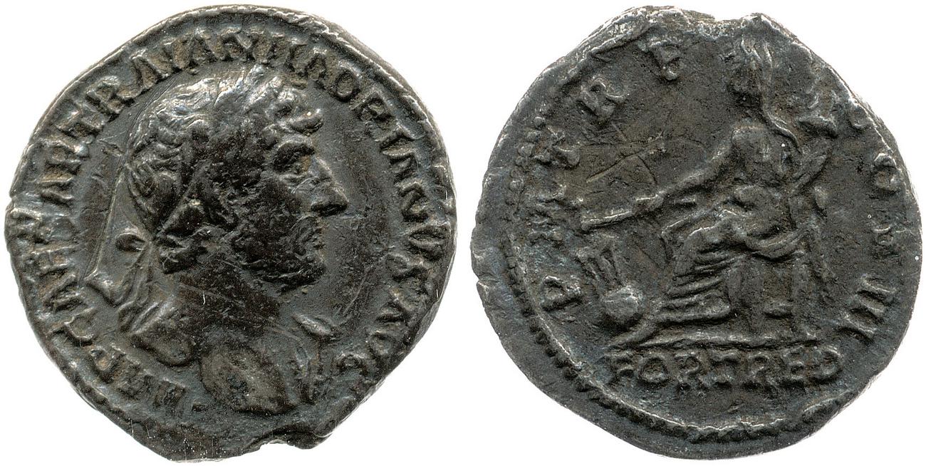 obverse RIC II, Part 3 (second edition) Hadrian 503