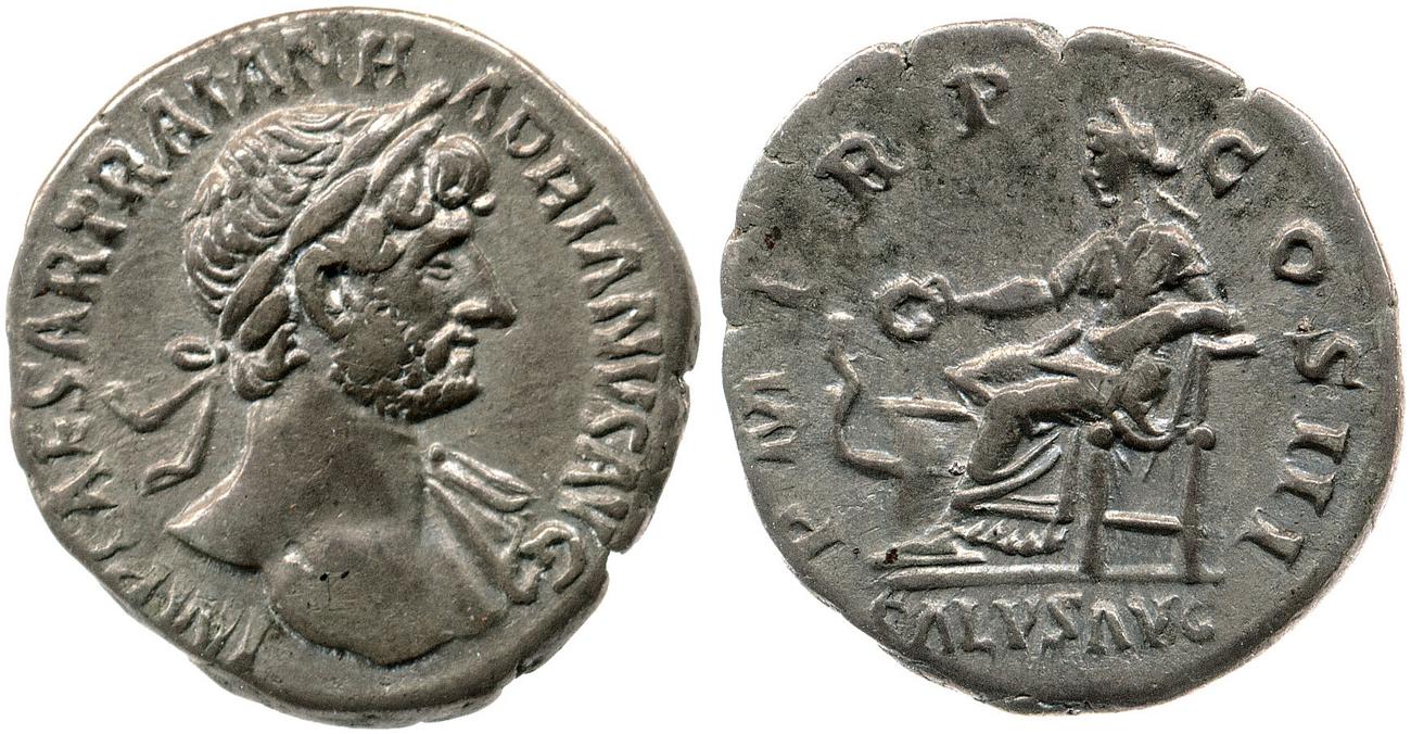 аверс RIC II, Part 3 (second edition) Hadrian 198