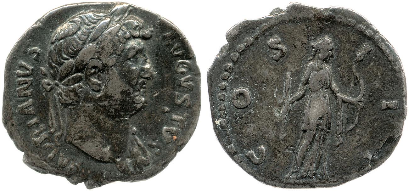RIC II, Part 3 (second edition) Hadrian 729, аверс, bm