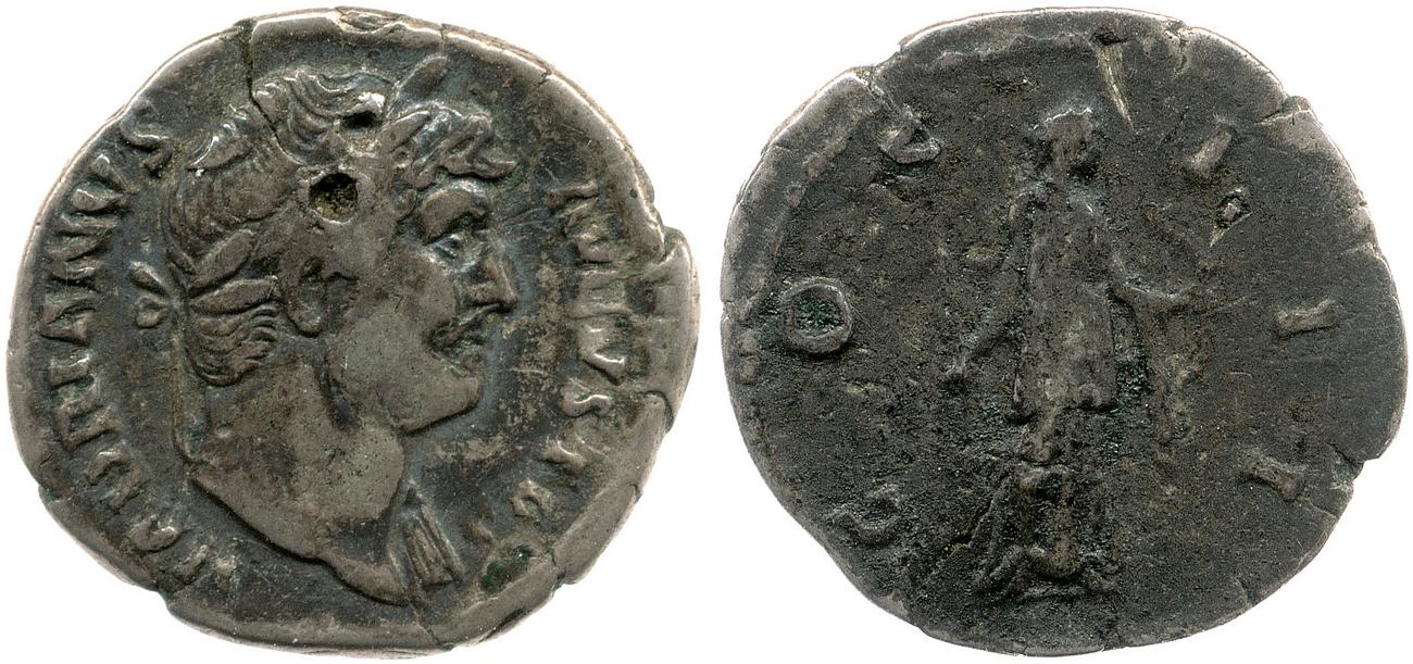 RIC II, Part 3 (second edition) Hadrian 729, аверс, bm