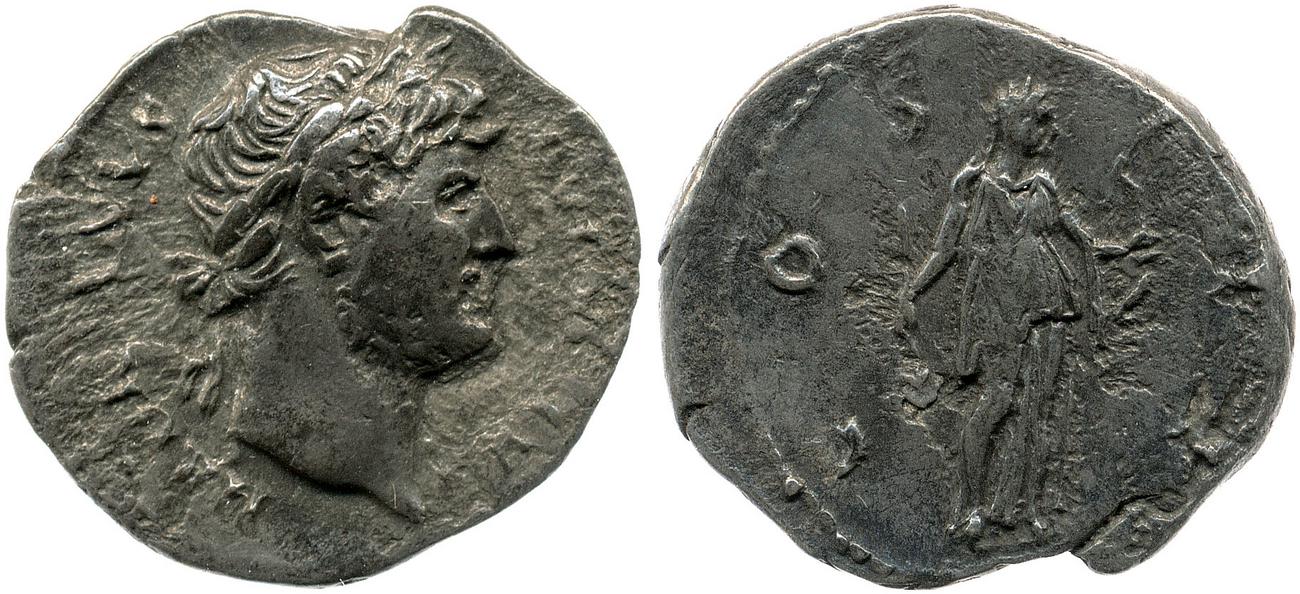 RIC II, Part 3 (second edition) Hadrian 729, аверс, bm
