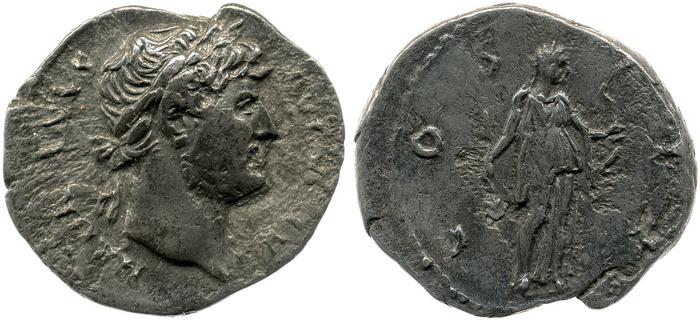 RIC II, Part 3 (second edition) Hadrian 729, реверс, bm