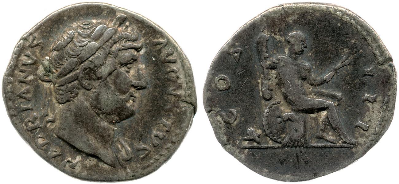 RIC II, Part 3 (second edition) Hadrian 731, аверс, bm