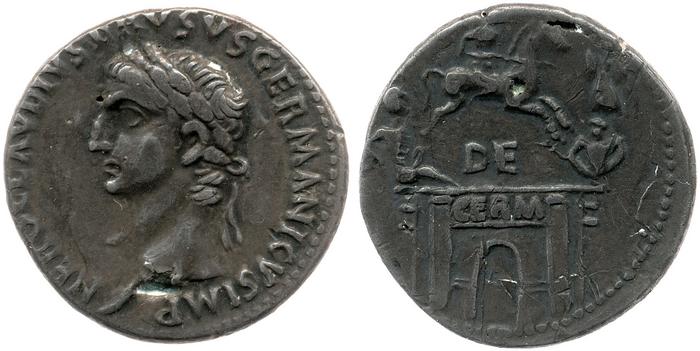 реверс RIC I (second edition) Claudius 70
