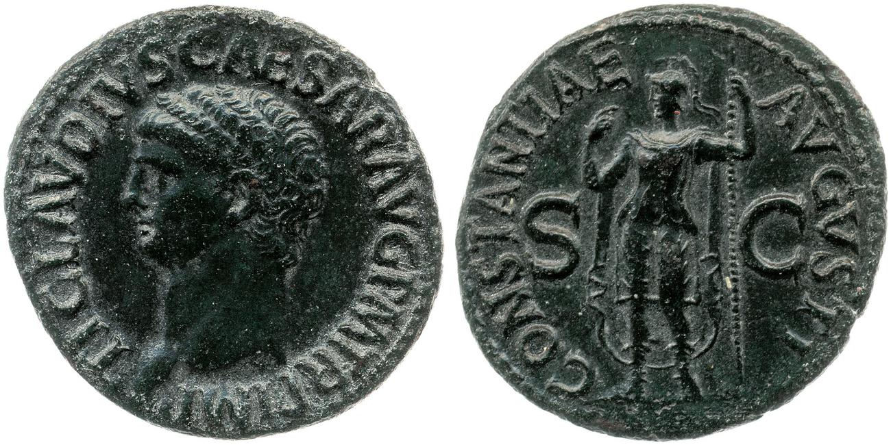 аверс RIC I (second edition) Claudius 95