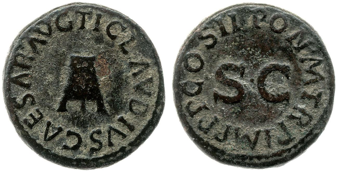 аверс RIC I (second edition) Claudius 90