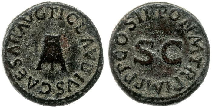 реверс RIC I (second edition) Claudius 90