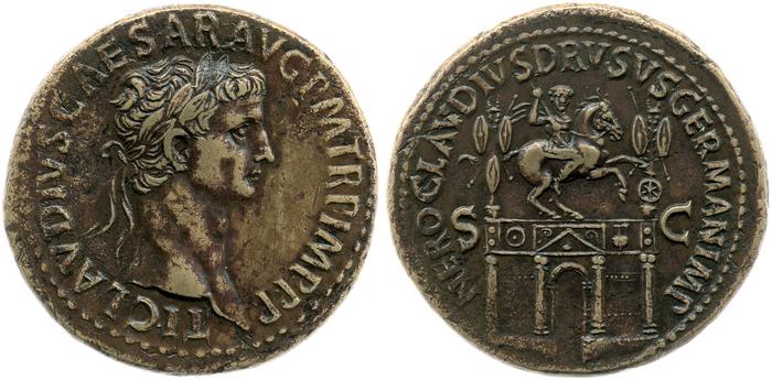 реверс RIC I (second edition) Claudius 114