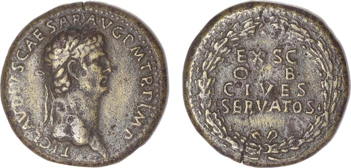 реверс RIC I (second edition) Claudius 96