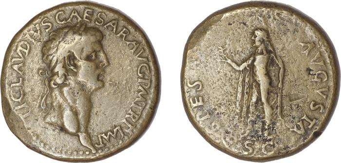 реверс RIC I (second edition) Claudius 99