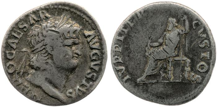 RIC I (second edition) Nero 53, реверс, bm