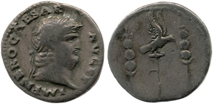 RIC I (second edition) Nero 68, реверс, Британский музей