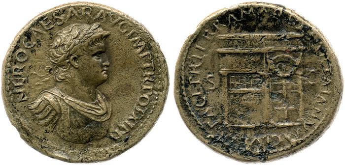 RIC I (second edition) Nero 263, реверс, Британский музей