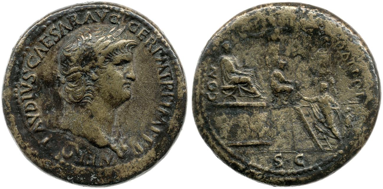 аверс RIC I (second edition) Nero 154