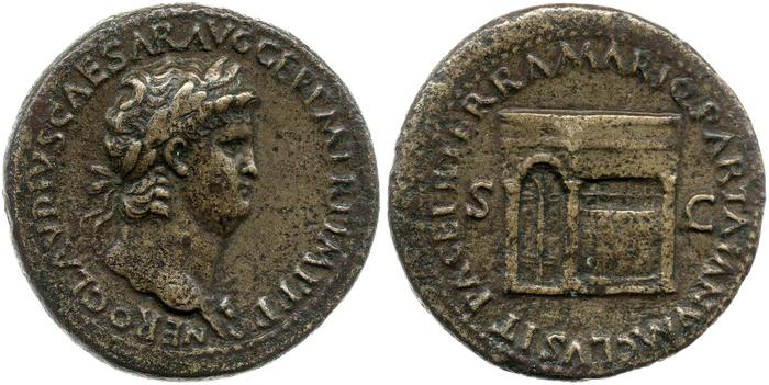 RIC I (second edition) Nero 270, реверс, Британский музей
