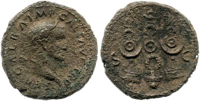 реверс RIC I (second edition) Galba 304