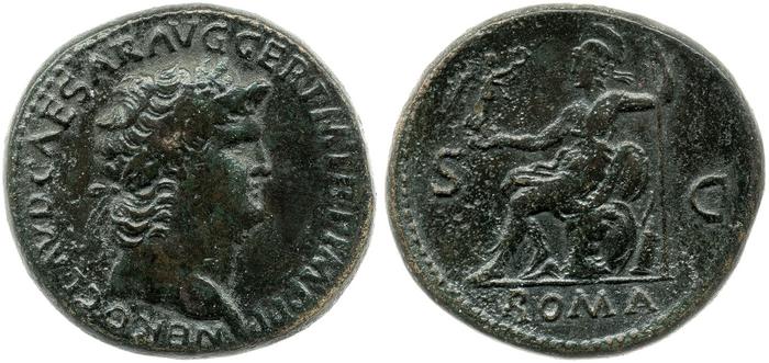 RIC I (second edition) Nero 279, реверс, Британский музей