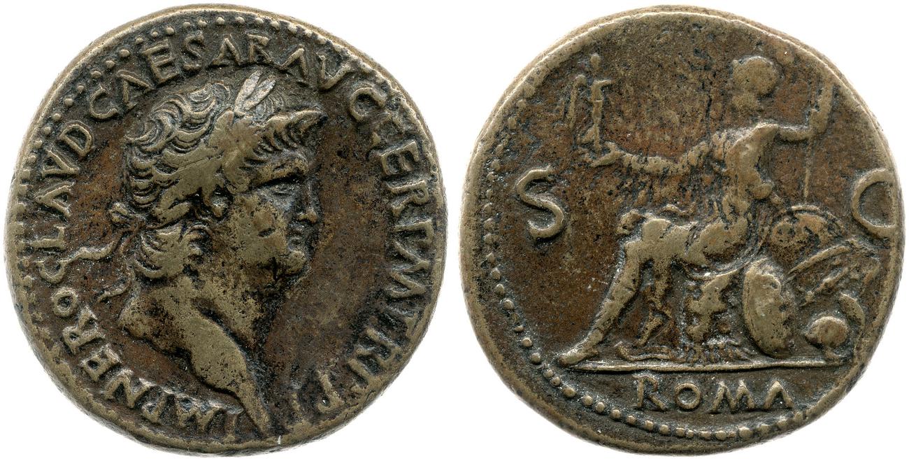 аверс RIC I (second edition) Nero 333