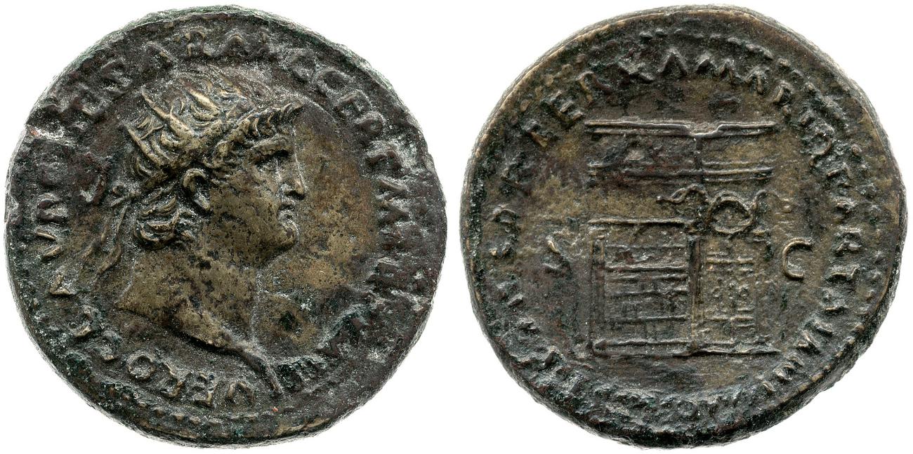 RIC I (second edition) Nero 284, аверс, Британский музей