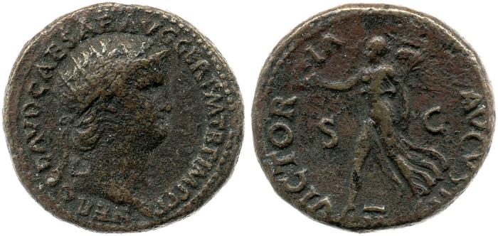 RIC I (second edition) Nero 196, реверс, bm