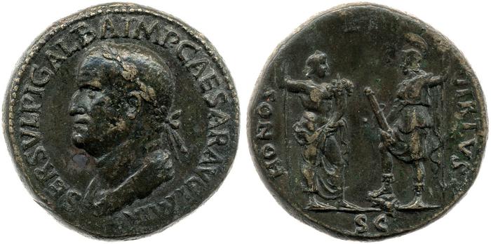 реверс RIC I (second edition) Galba 478