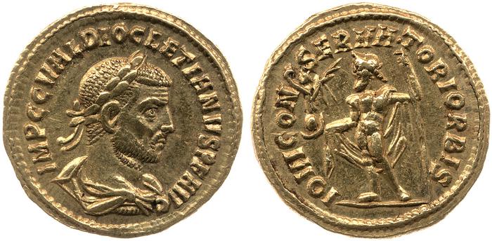 reverse RIC V Diocletian 299