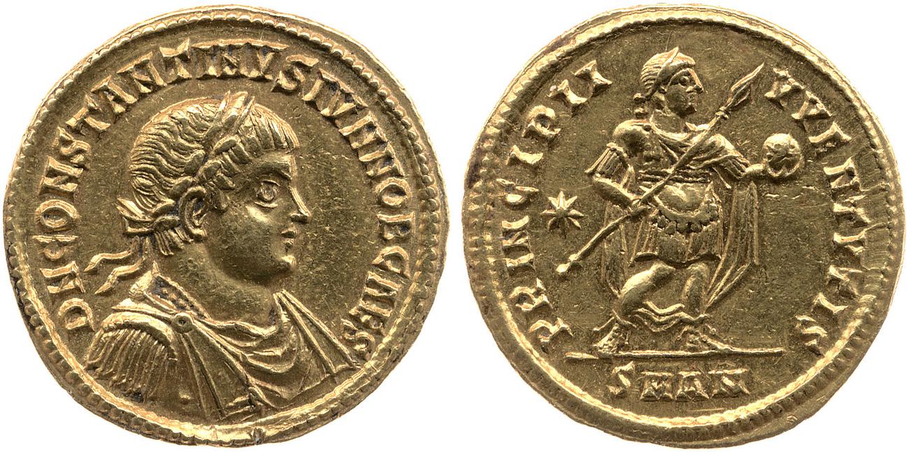 RIC VII Antioch 51, аверс, bm