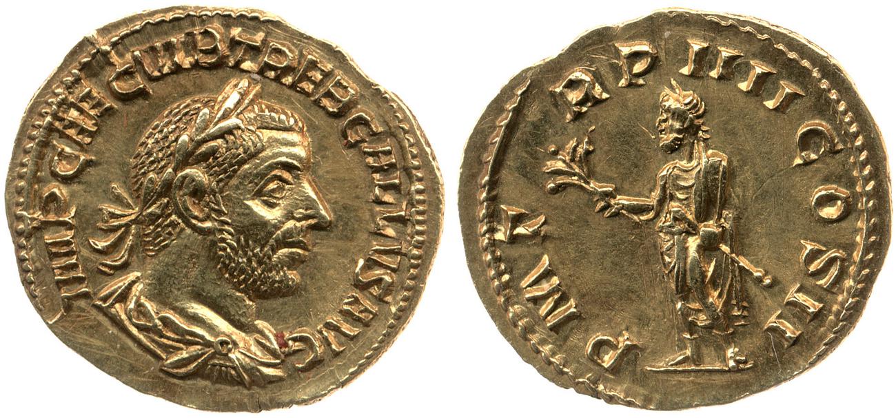 obverse RIC IV Trebonianus Gallus 1