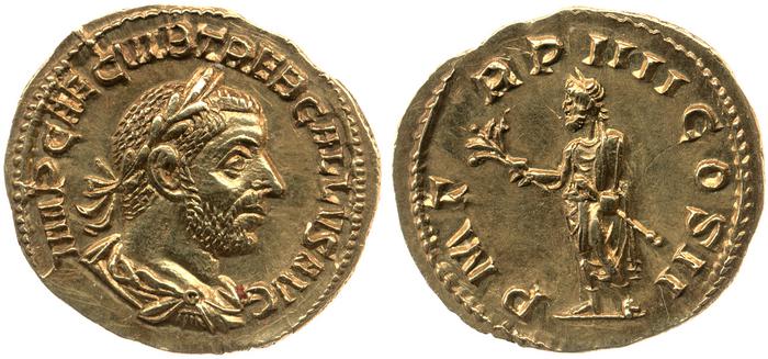 reverse RIC IV Trebonianus Gallus 1