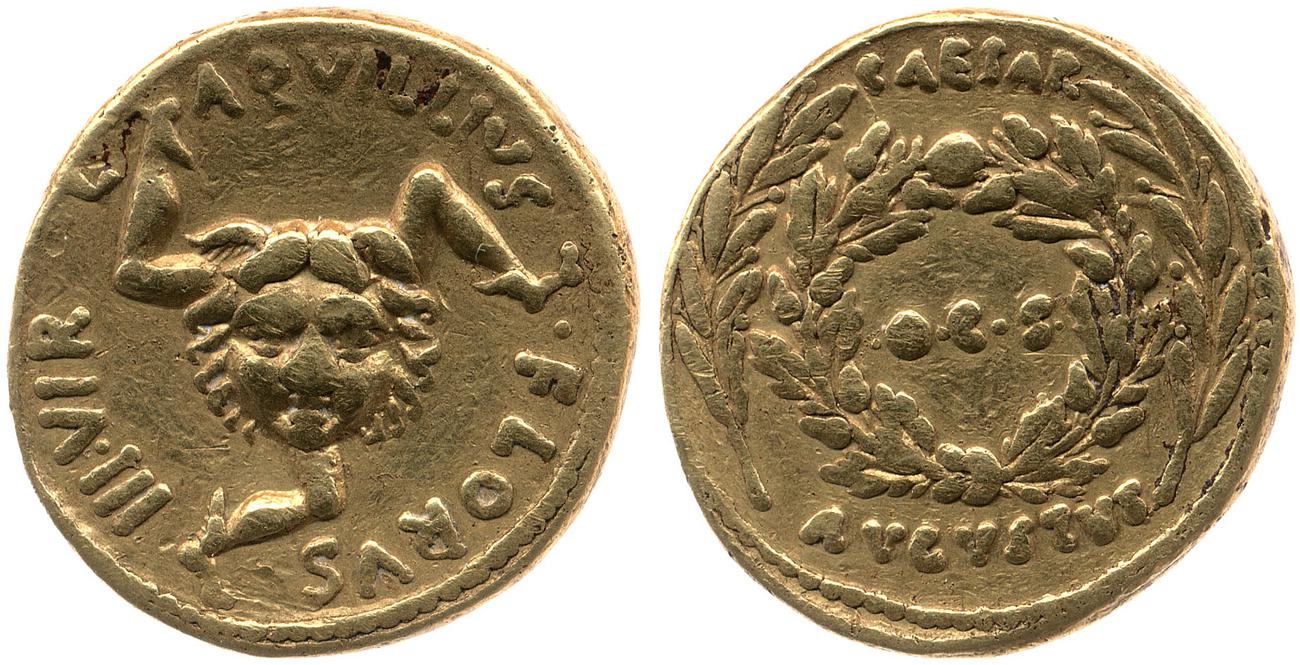 аверс RIC I (second edition) Augustus 302