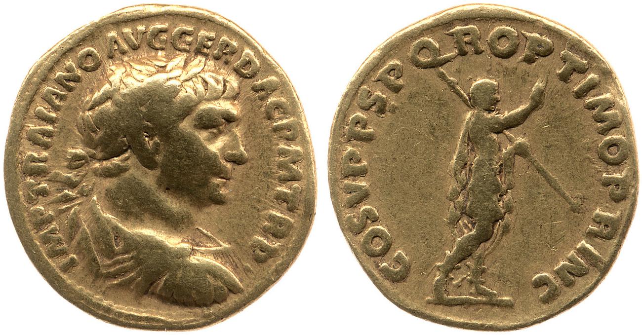 аверс RIC II Trajan 136