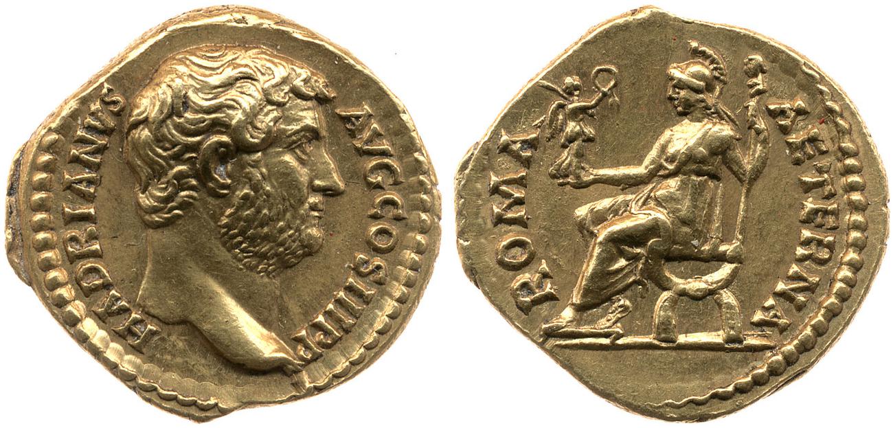 obverse RIC II, Part 3 (second edition) Hadrian 2228