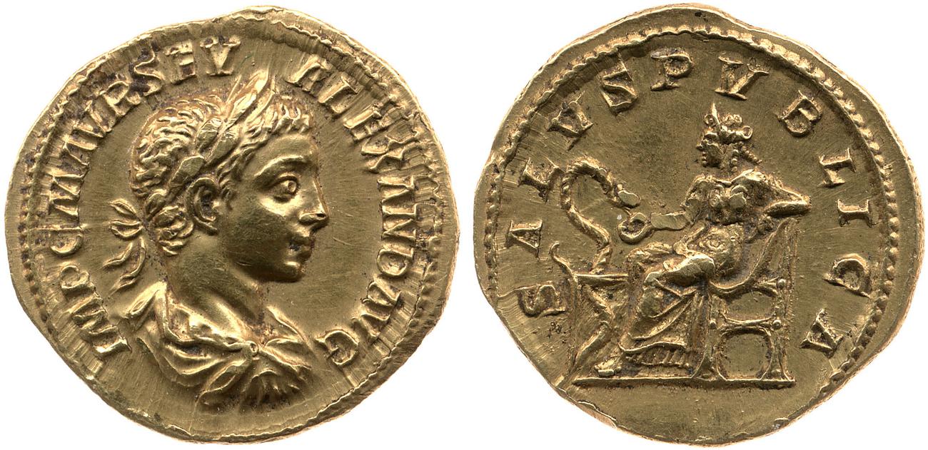 аверс RIC IV Severus Alexander 177