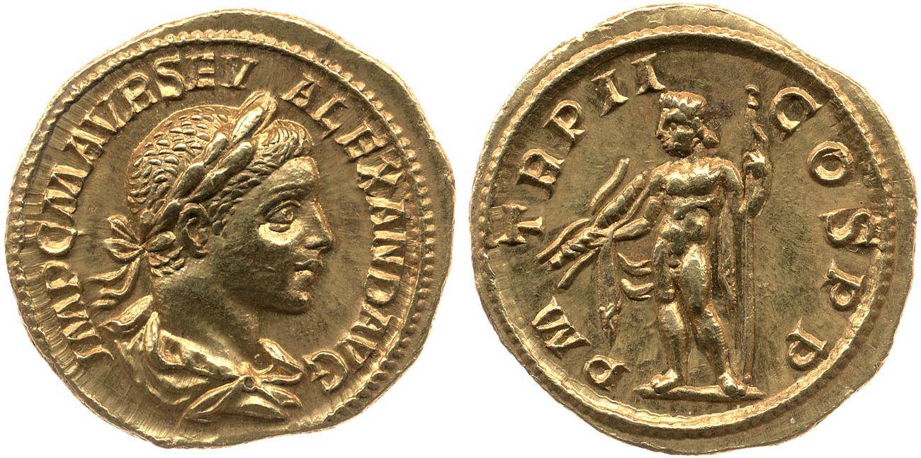 аверс RIC IV Severus Alexander 18