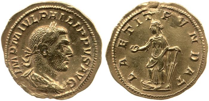 reverse RIC IV Philip I 37A