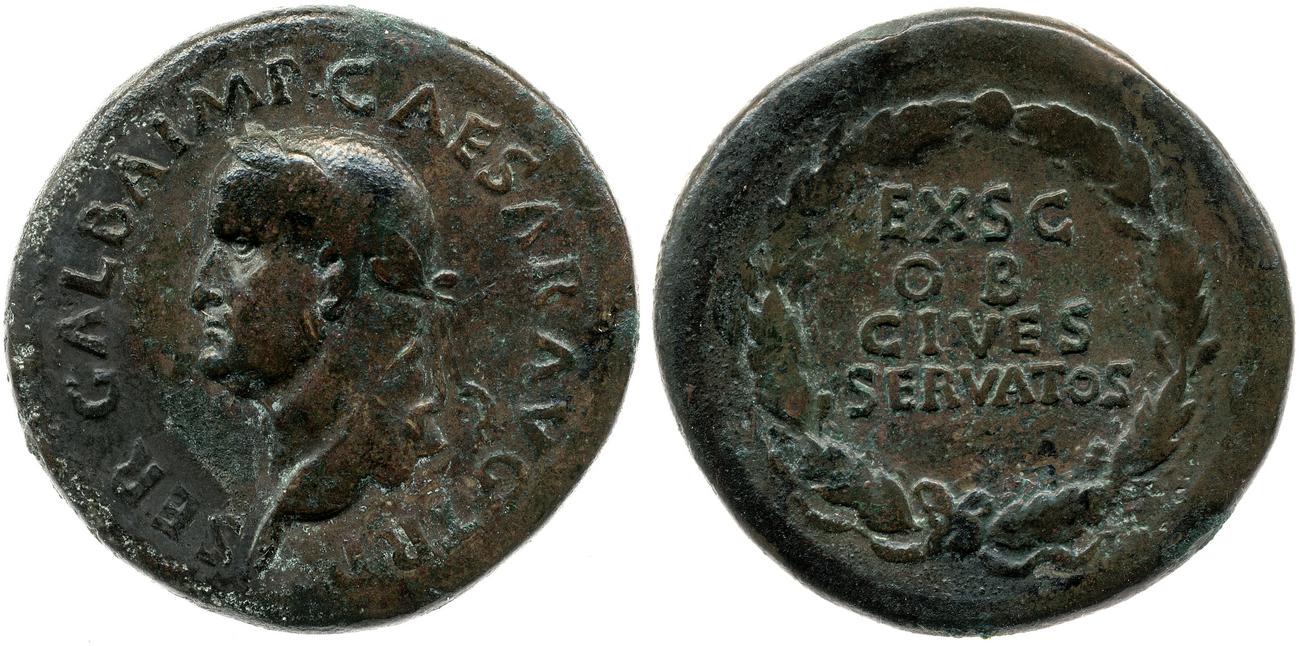 аверс RIC I (second edition) Galba 386