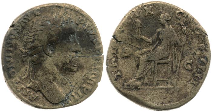 реверс RIC III Antoninus Pius 941A